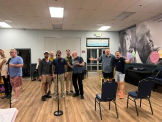 🎭🎶 Rehearsal update: organized chaos!
This week the BelloGents of A Cabbello have been working through staging and cue-to-cue transitions for Broadway Lights The Way — which basically means figuring out where to stand, where to walk, and trying not to run into each other while singing.
It’s all part of the magic… and it’s starting to come together!
Get your tickets now: https://acabbello.com/next-performance